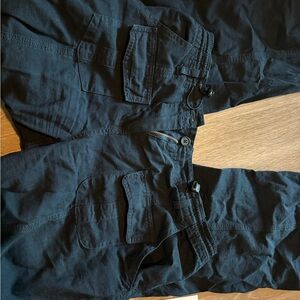 Navy Blue brandy Melville Cargo Pants